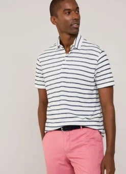 regular fit striped polo