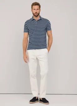 regular fit striped polo