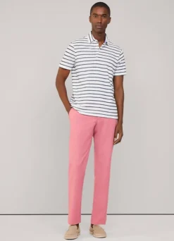 regular fit striped polo