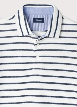 regular fit striped polo