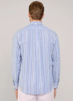 regular fit striped shirt