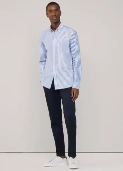 regular fit striped shirt