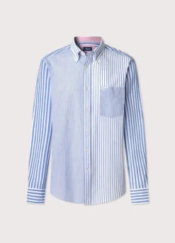 regular fit striped shirt