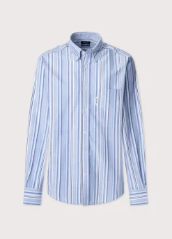 regular fit striped shirt