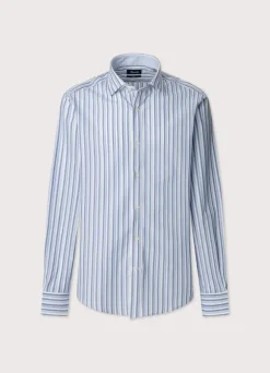 regular fit striped shirt
