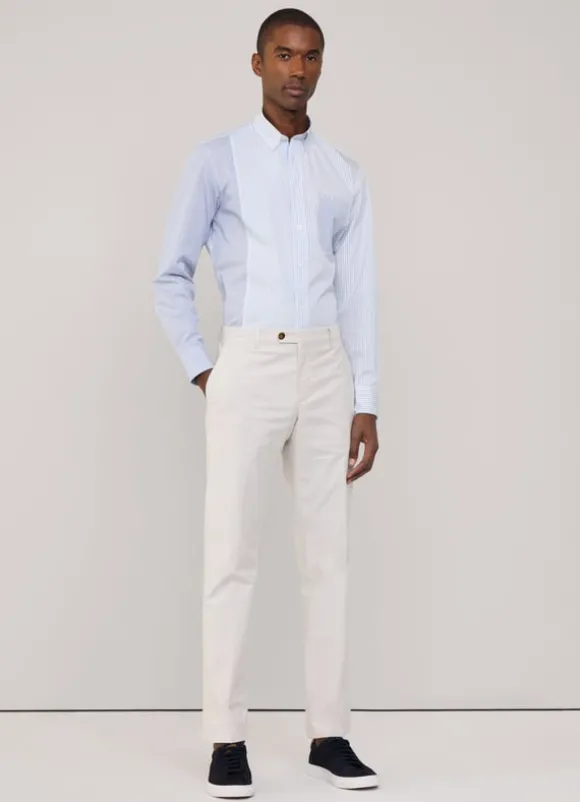 regular fit striped shirt