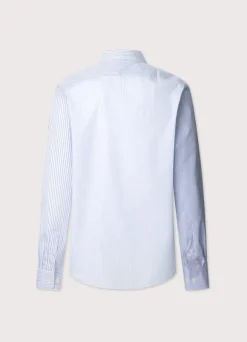 regular fit striped shirt