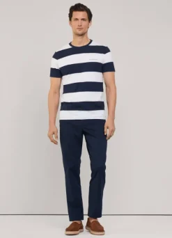 regular fit striped t-shirt