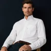 regular fit 120-thread poplin shirt