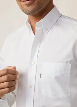 regular fit 120-thread poplin shirt