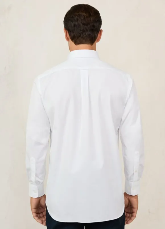 regular fit 120-thread poplin shirt