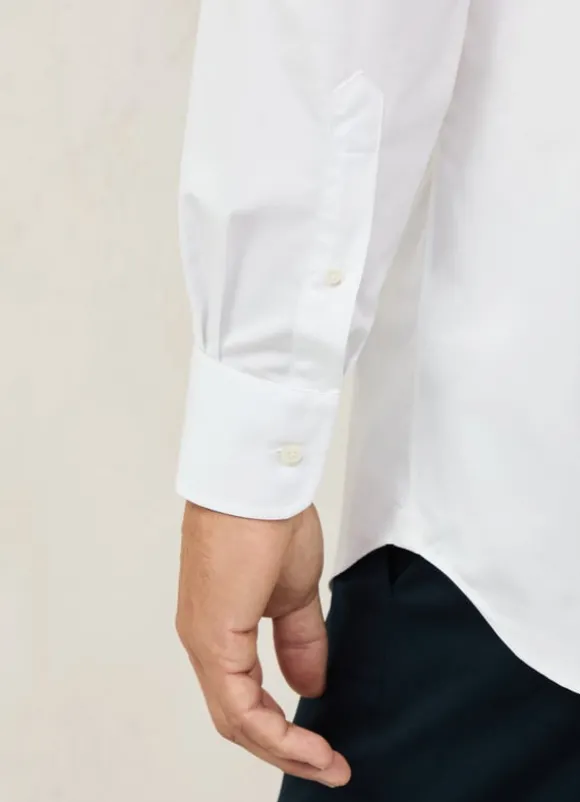 regular fit 120-thread poplin shirt