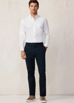 regular fit 120-thread poplin shirt