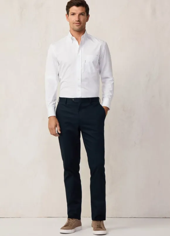 regular fit 120-thread poplin shirt