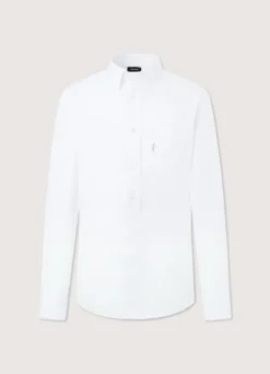 regular fit 120-thread poplin shirt