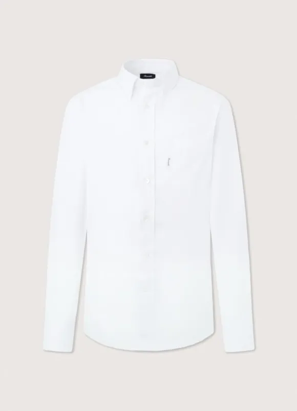 regular fit 120-thread poplin shirt