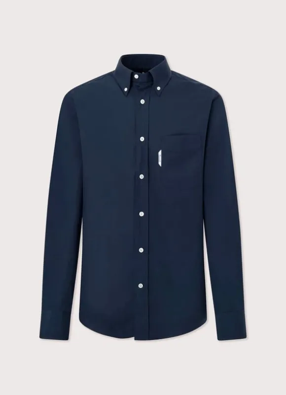 regular fit 120-thread poplin shirt
