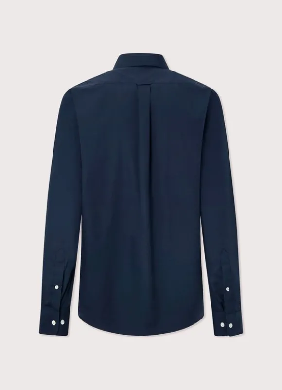 regular fit 120-thread poplin shirt