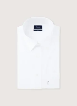 regular fit 120-thread poplin shirt