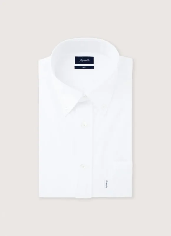 regular fit 120-thread poplin shirt