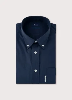 regular fit 120-thread poplin shirt