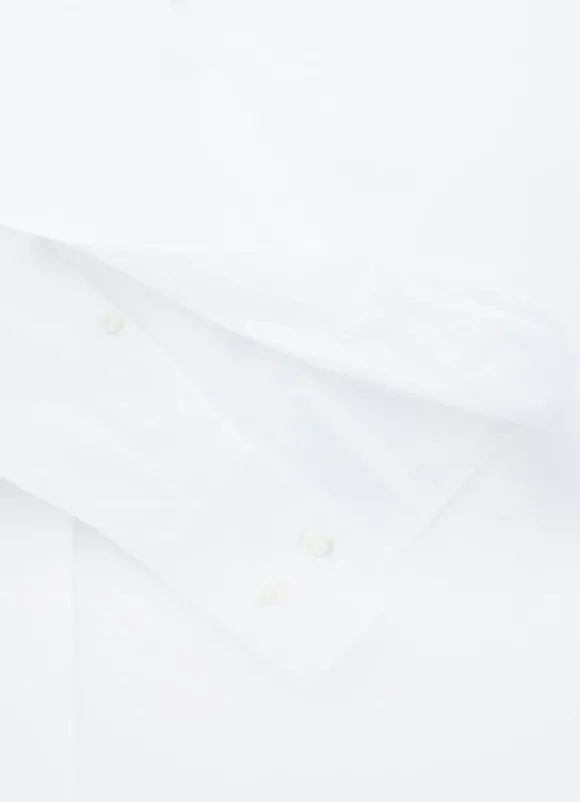 regular fit 120-thread poplin shirt