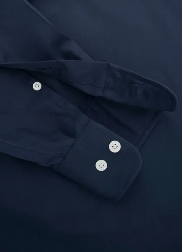 regular fit 120-thread poplin shirt