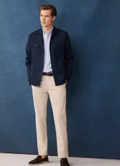 regular fit twill chinos