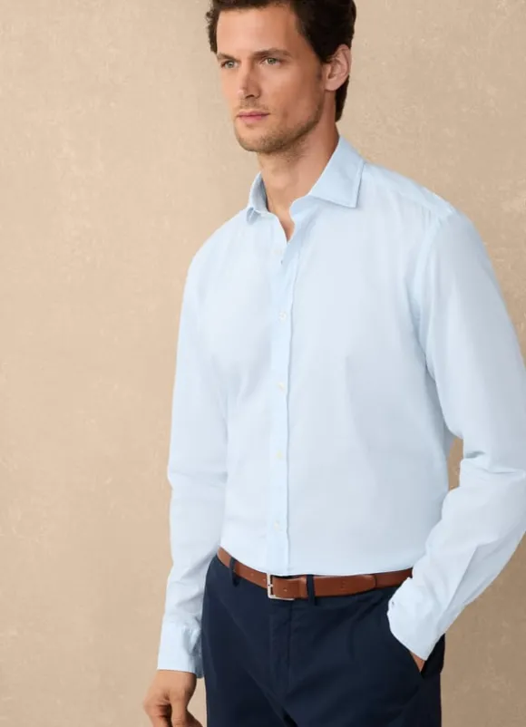 regular fit voile shirt