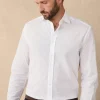 regular fit voile shirt