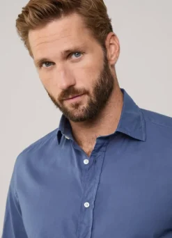 regular fit voile shirt