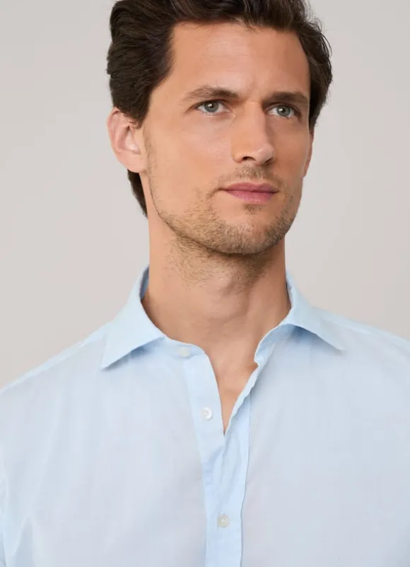 regular fit voile shirt