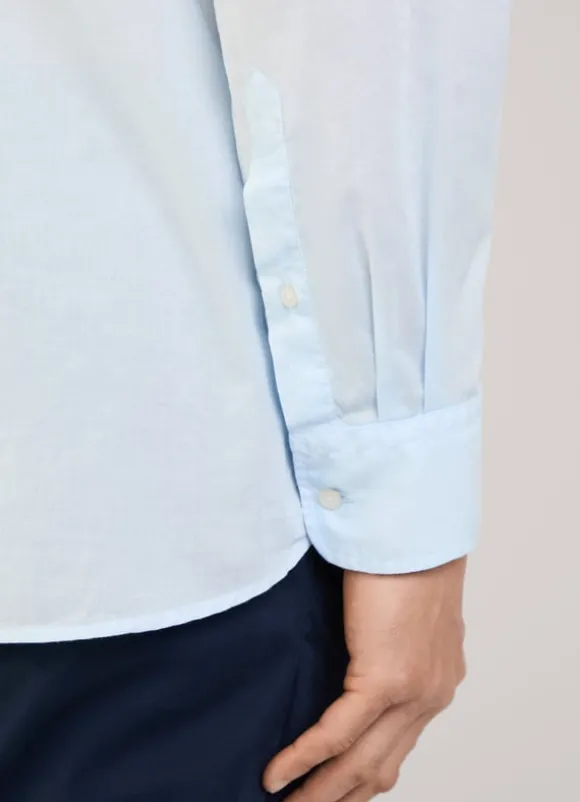 regular fit voile shirt