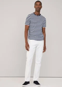 regular fit white wash jeans