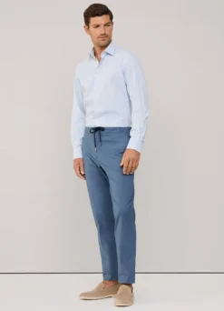 regular fit windowpane twill shirt