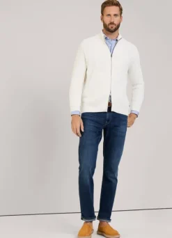 regular fit worn effect jeans