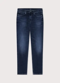 regular fit worn effect jeans