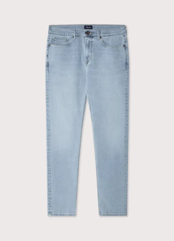 regular fit worn effect jeans