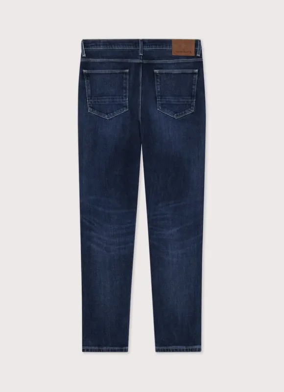 regular fit worn effect jeans