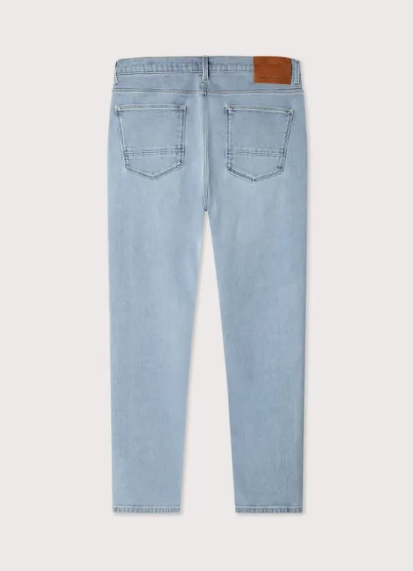regular fit worn effect jeans