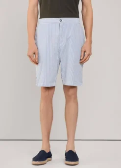 seersucker bermuda shorts