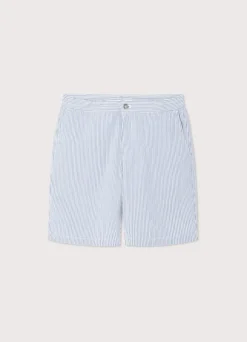 seersucker bermuda shorts