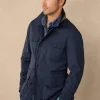 shirt collar safari jacket