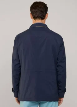 shirt collar safari jacket