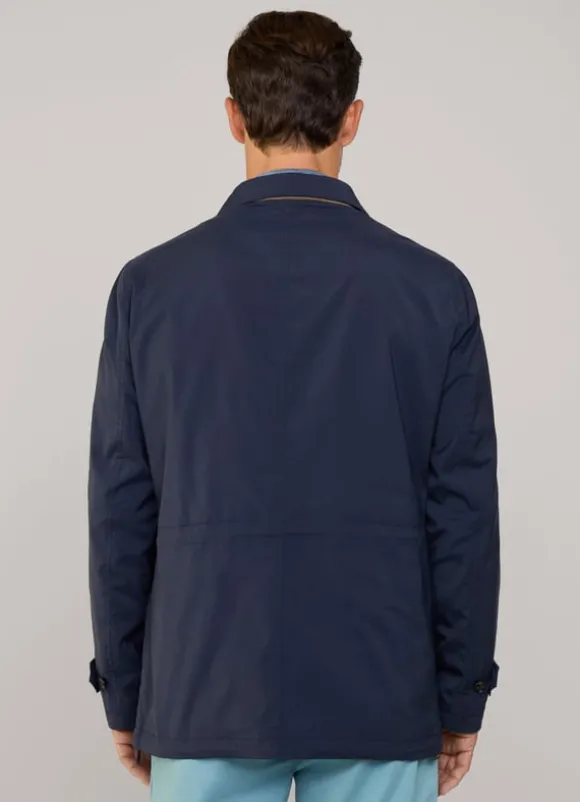 shirt collar safari jacket