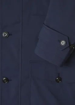 shirt collar safari jacket