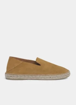 slip-on suede espadrilles