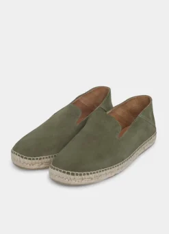 slip-on suede espadrilles