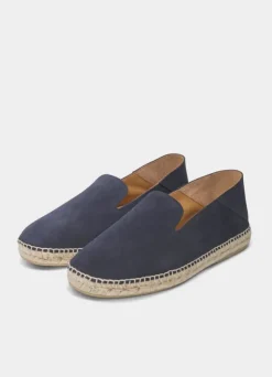 slip-on suede espadrilles