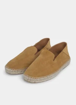 slip-on suede espadrilles